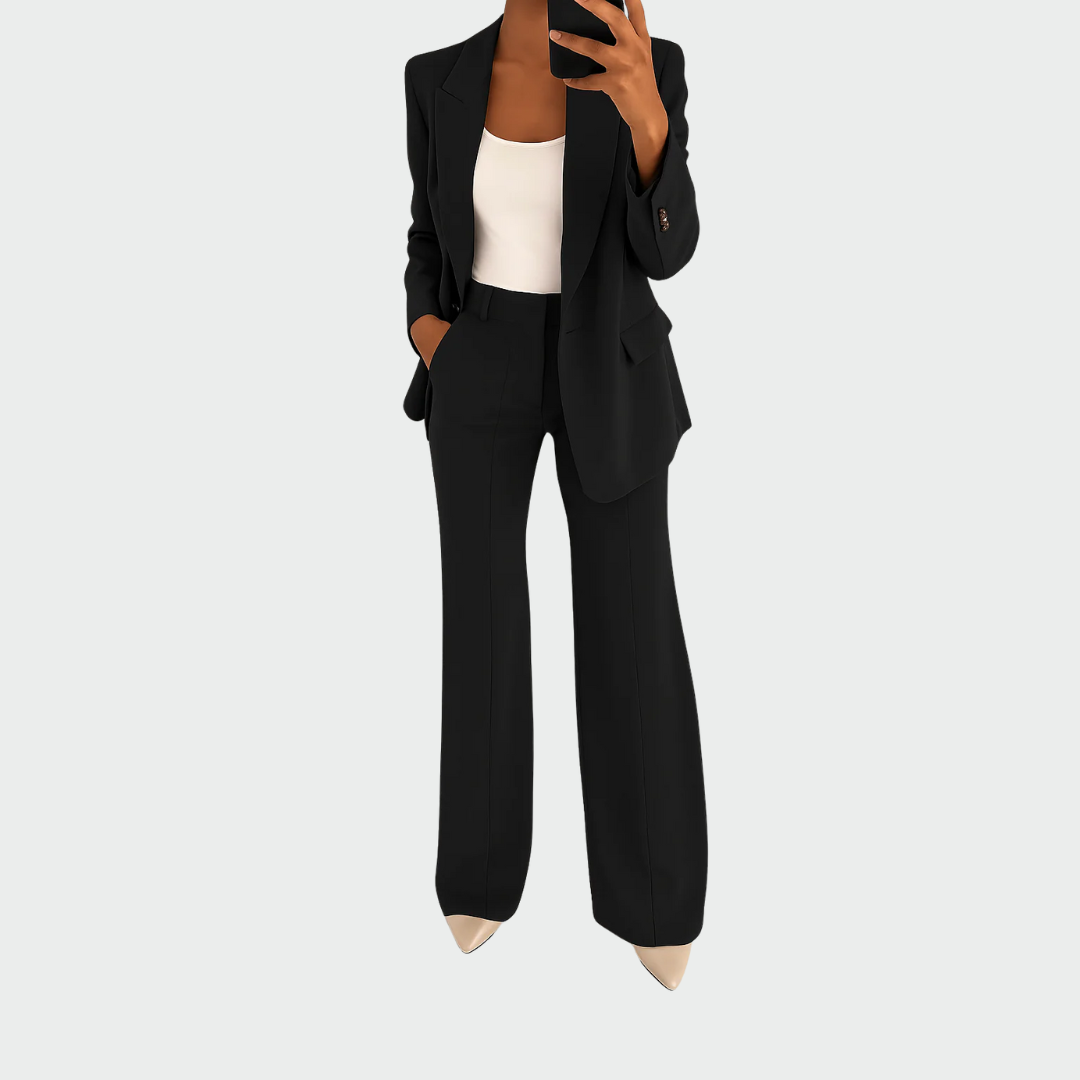 Maarja™ – Elegantne kahekordne tweed kostüüm