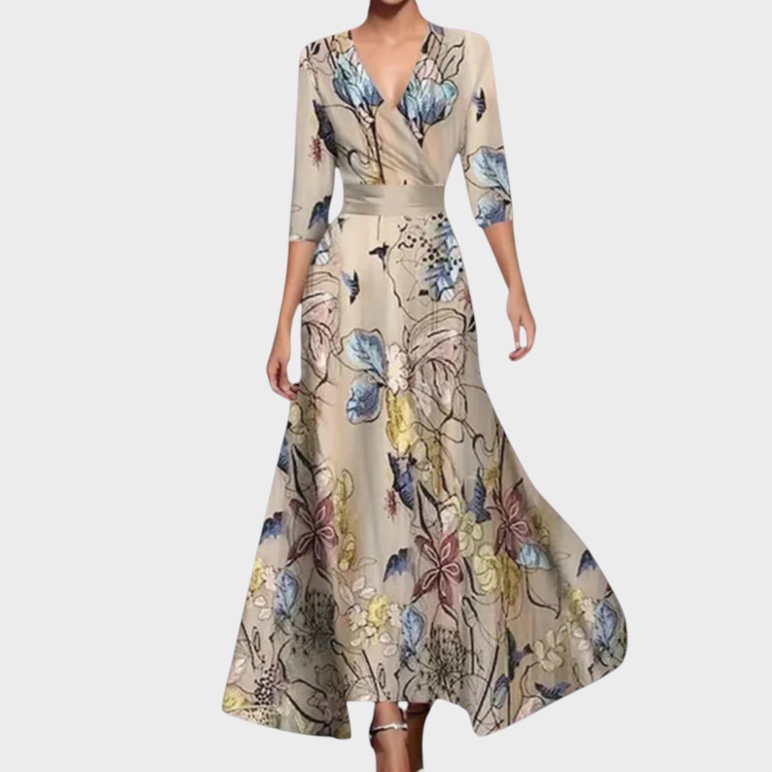 Isadora - Käsitsi valmistatud premium maxi kleit
