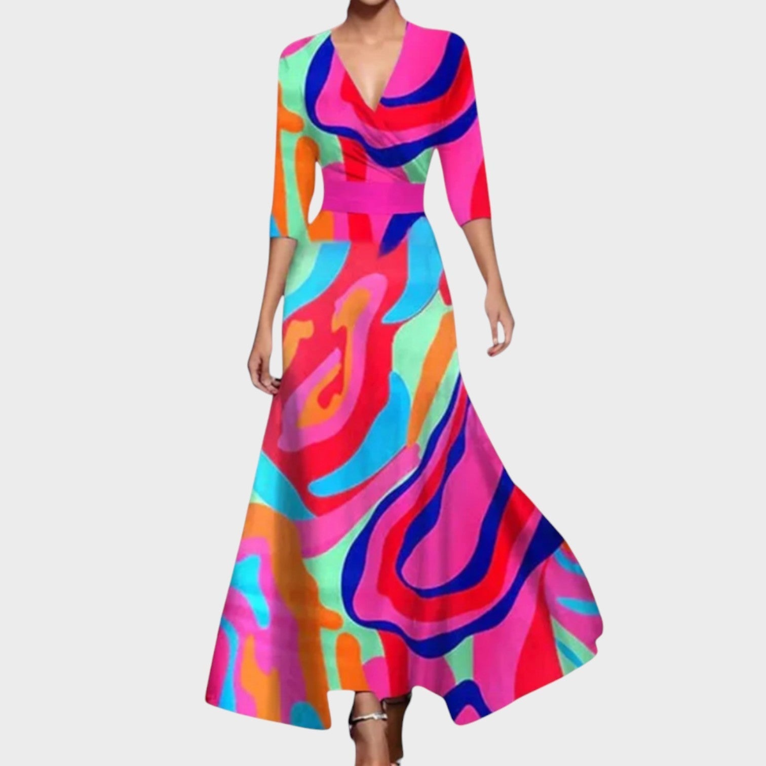 Isadora - Käsitsi valmistatud premium maxi kleit
