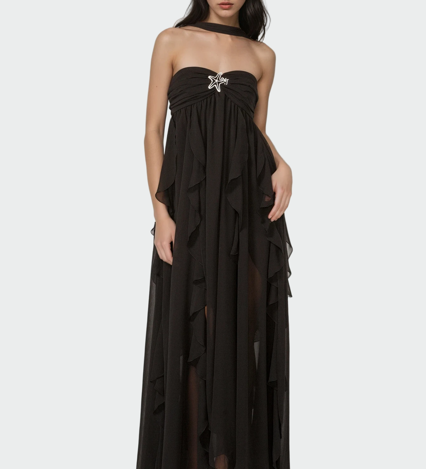 Ažailos Maxi Kleid
