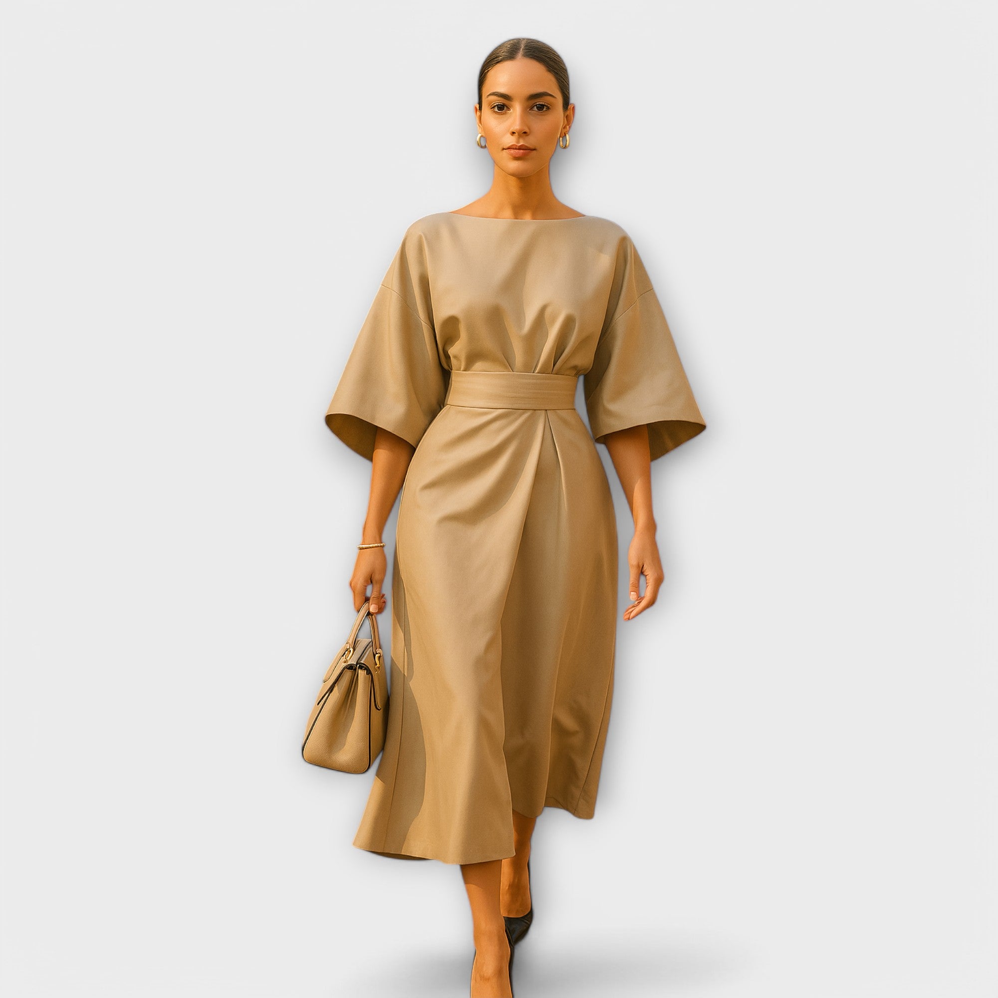 Sonia - Elegantne kleit varrukatega