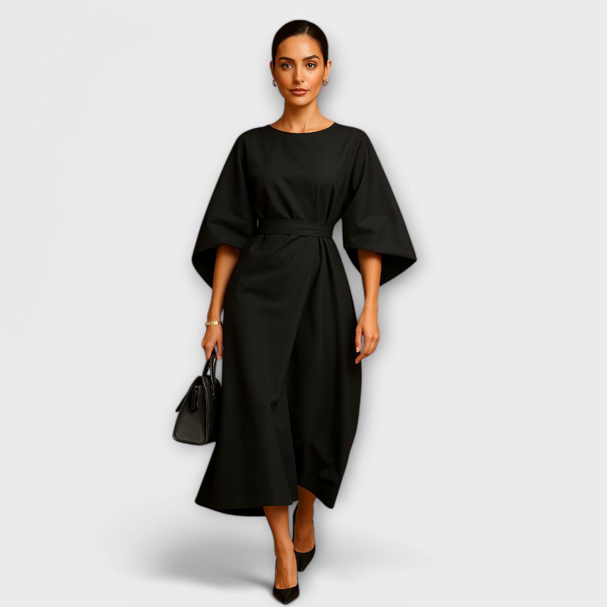 Sonia - Elegantne kleit varrukatega