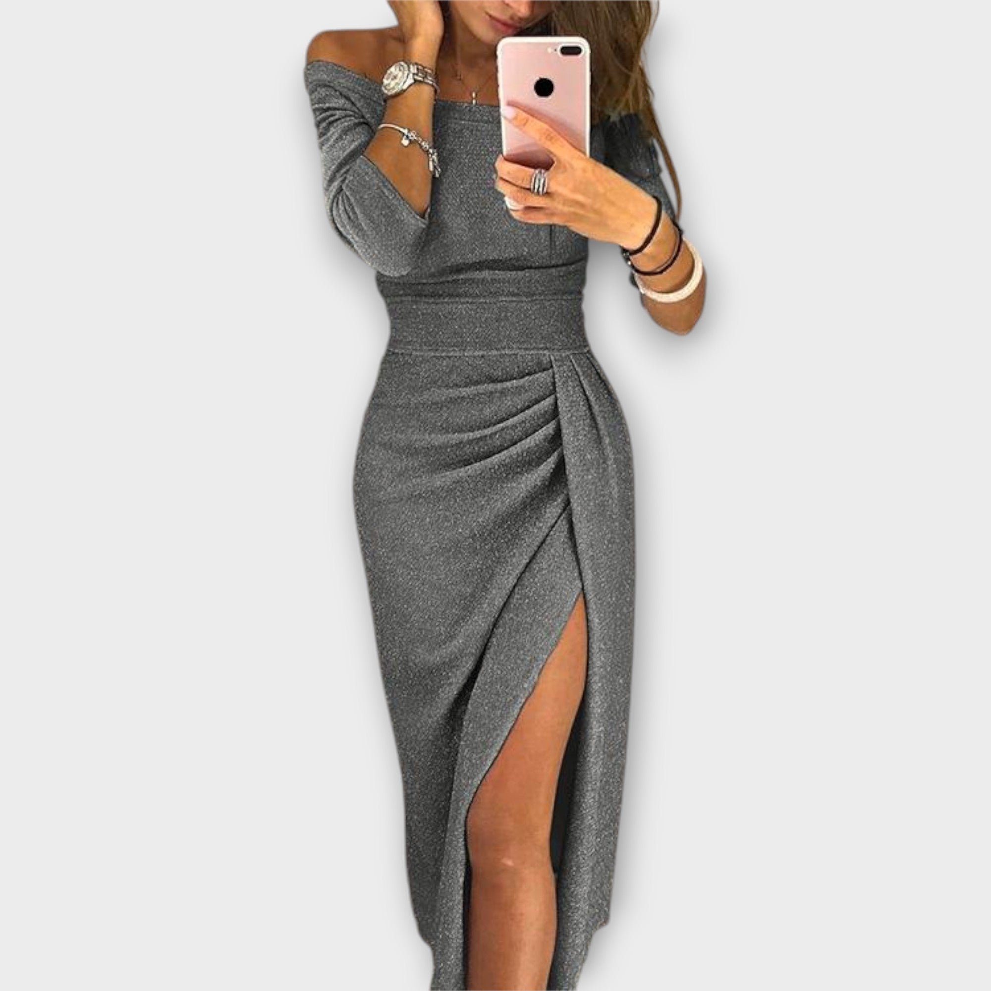 Lena - Elegantsed õlata kleit