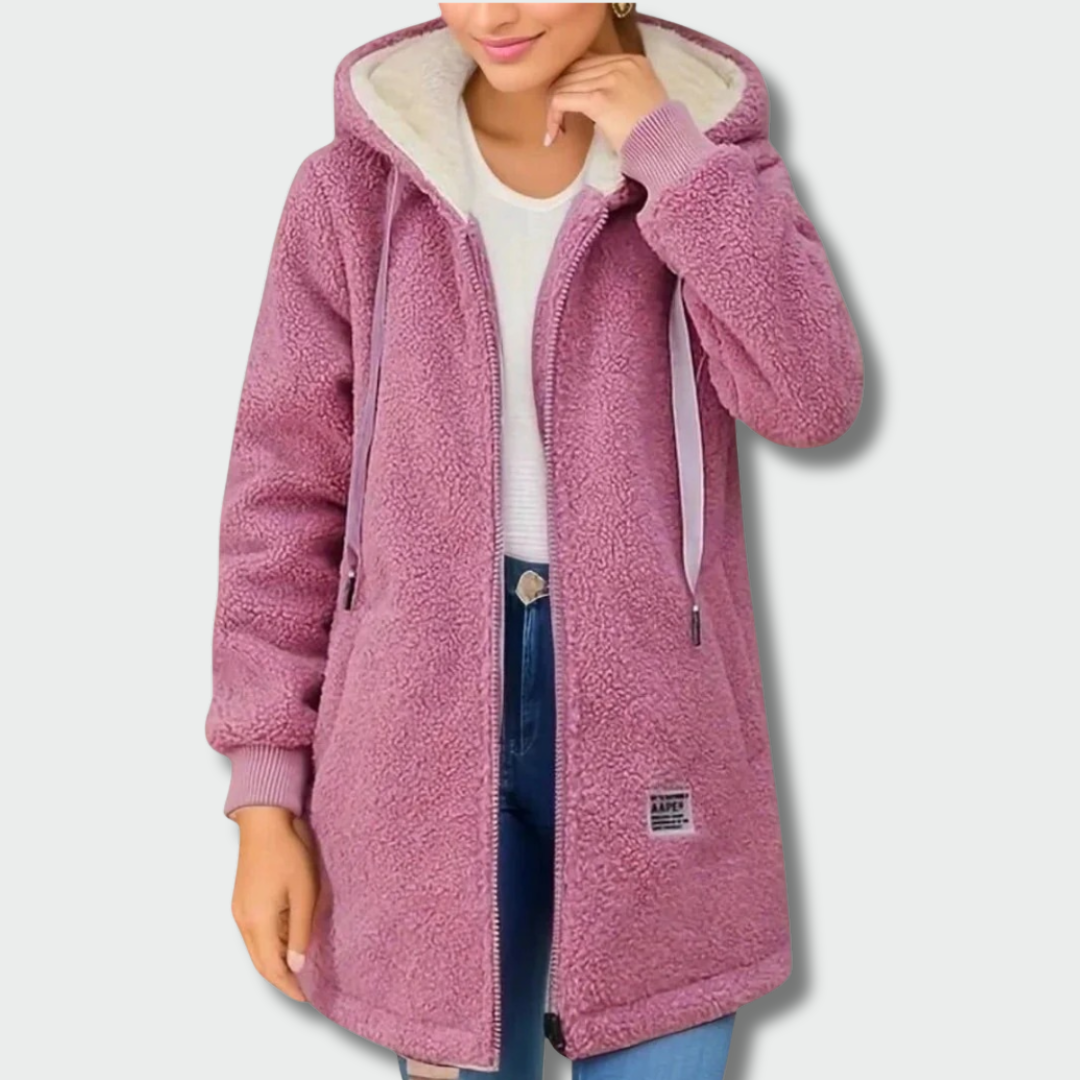 Austėja™ – pehme flanellist jakk (sügiseks)