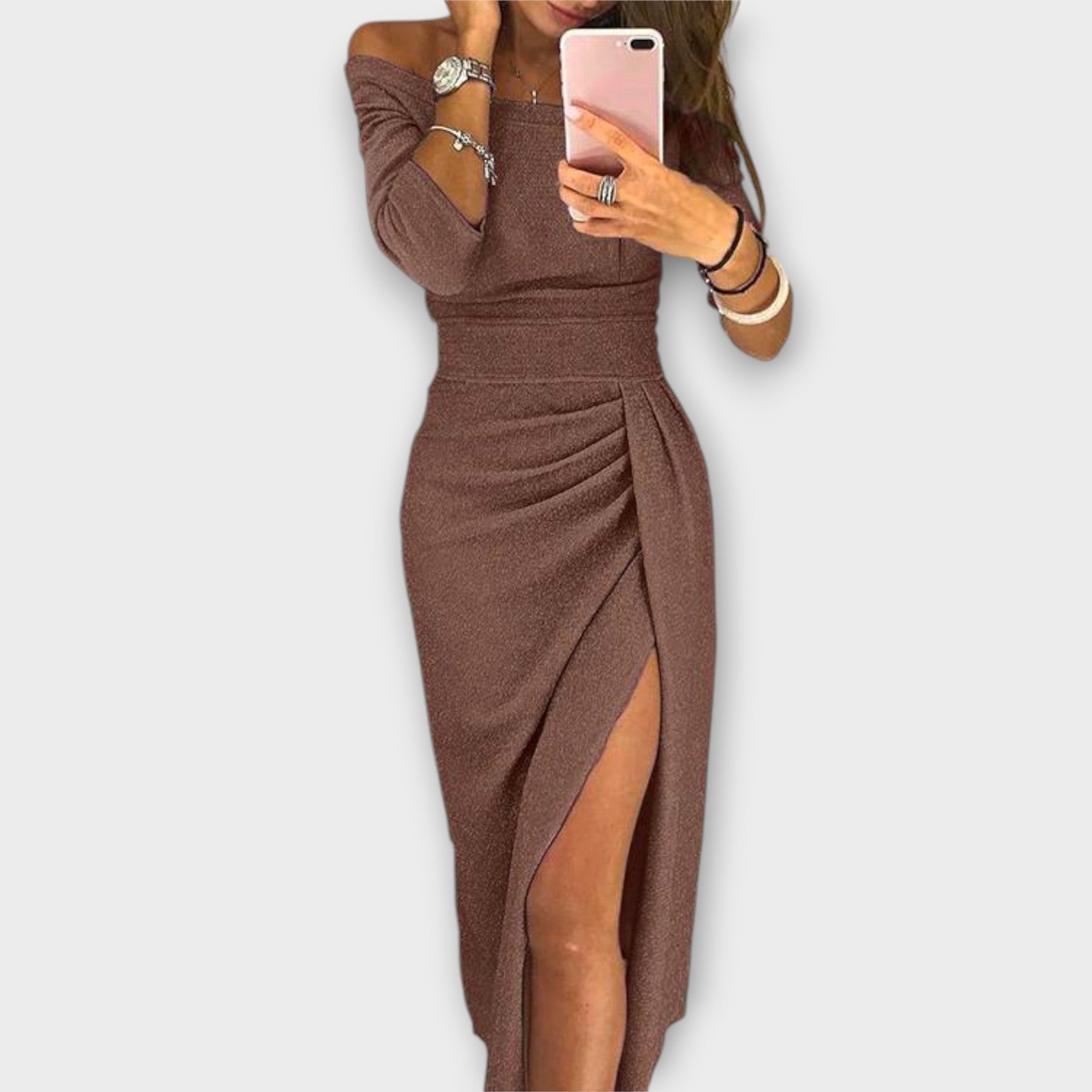Lena - Elegantsed õlata kleit
