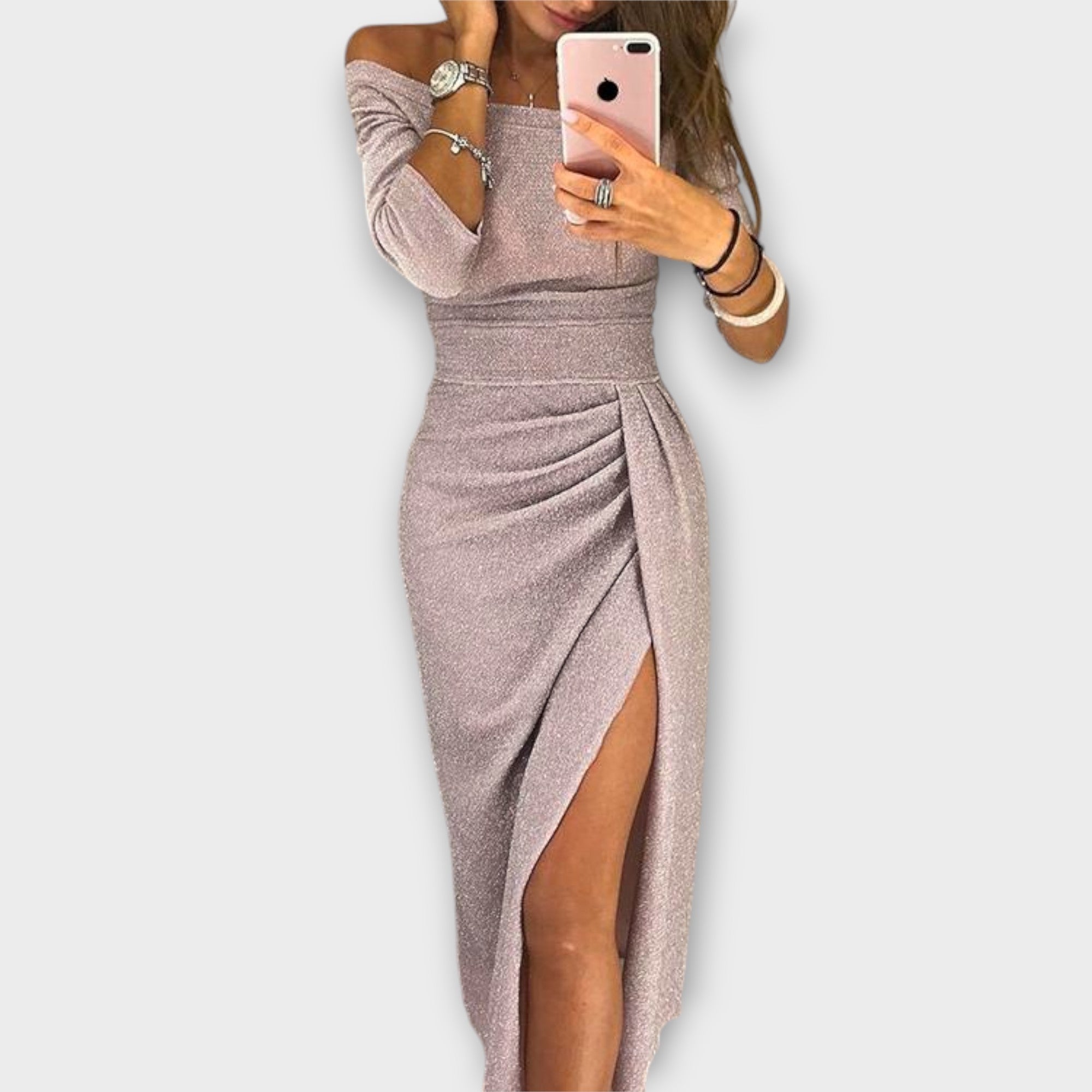 Lena - Elegantsed õlata kleit