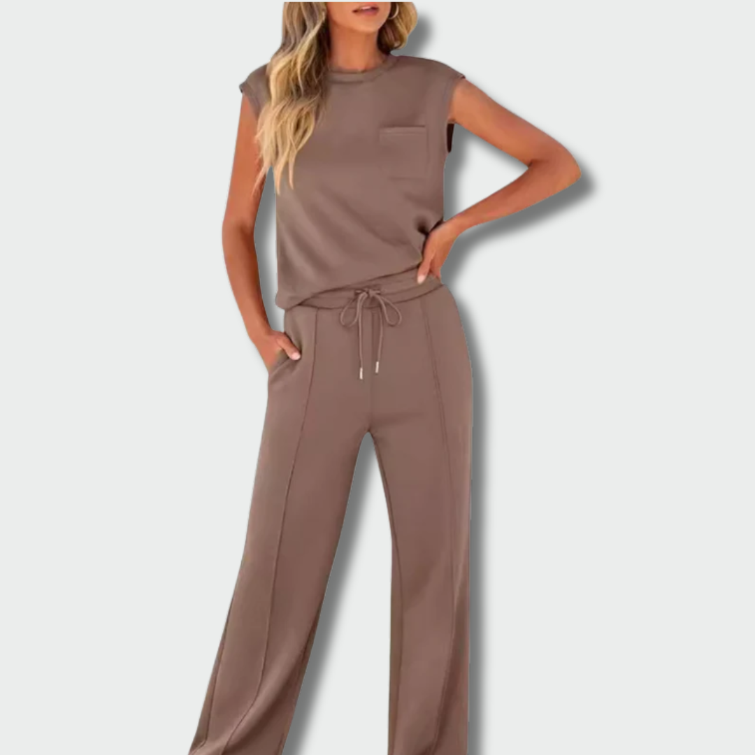 Sandra™ – Kaheosaline sügisene elegantne kostüüm