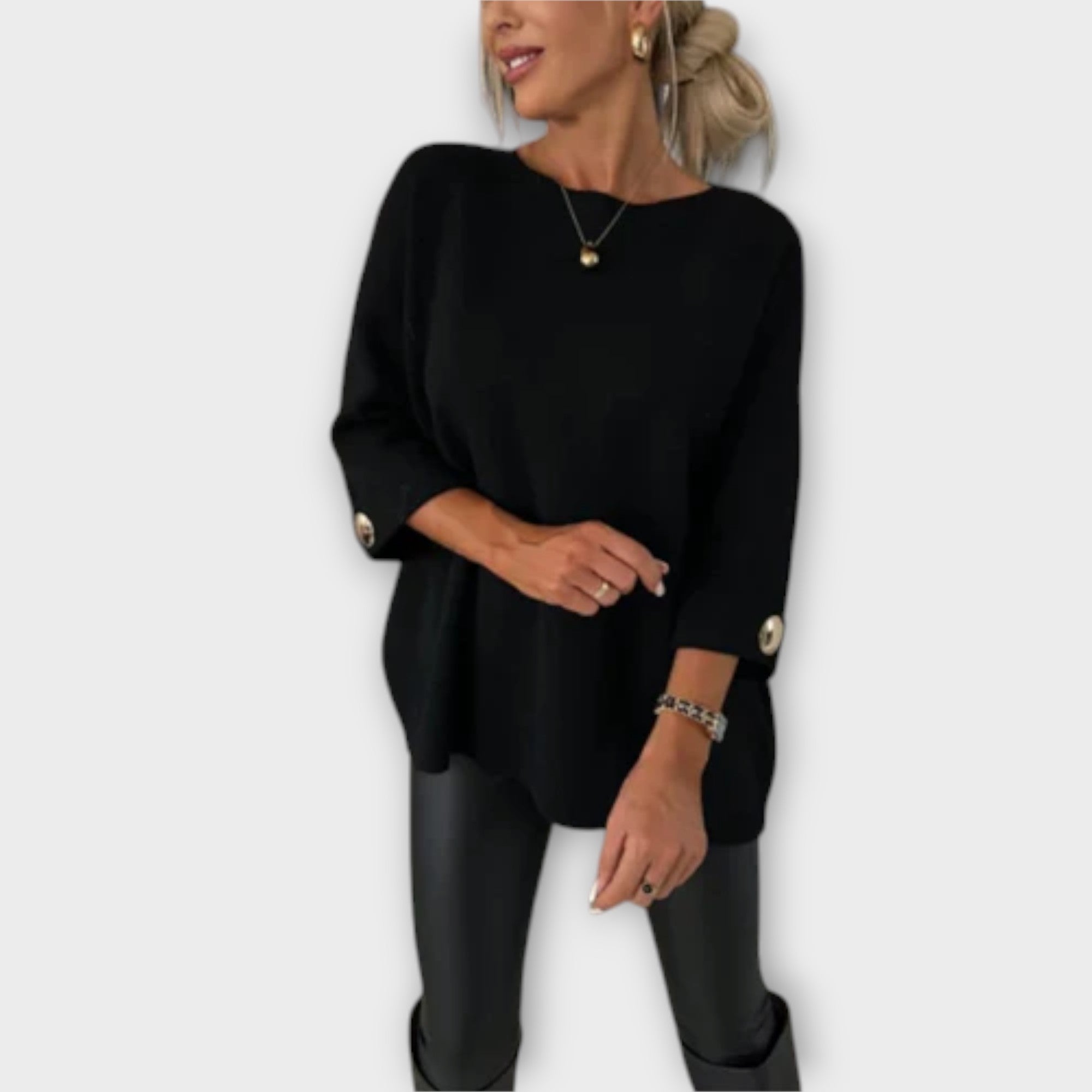 Izabelė - Elegantselt Kootud Bluson