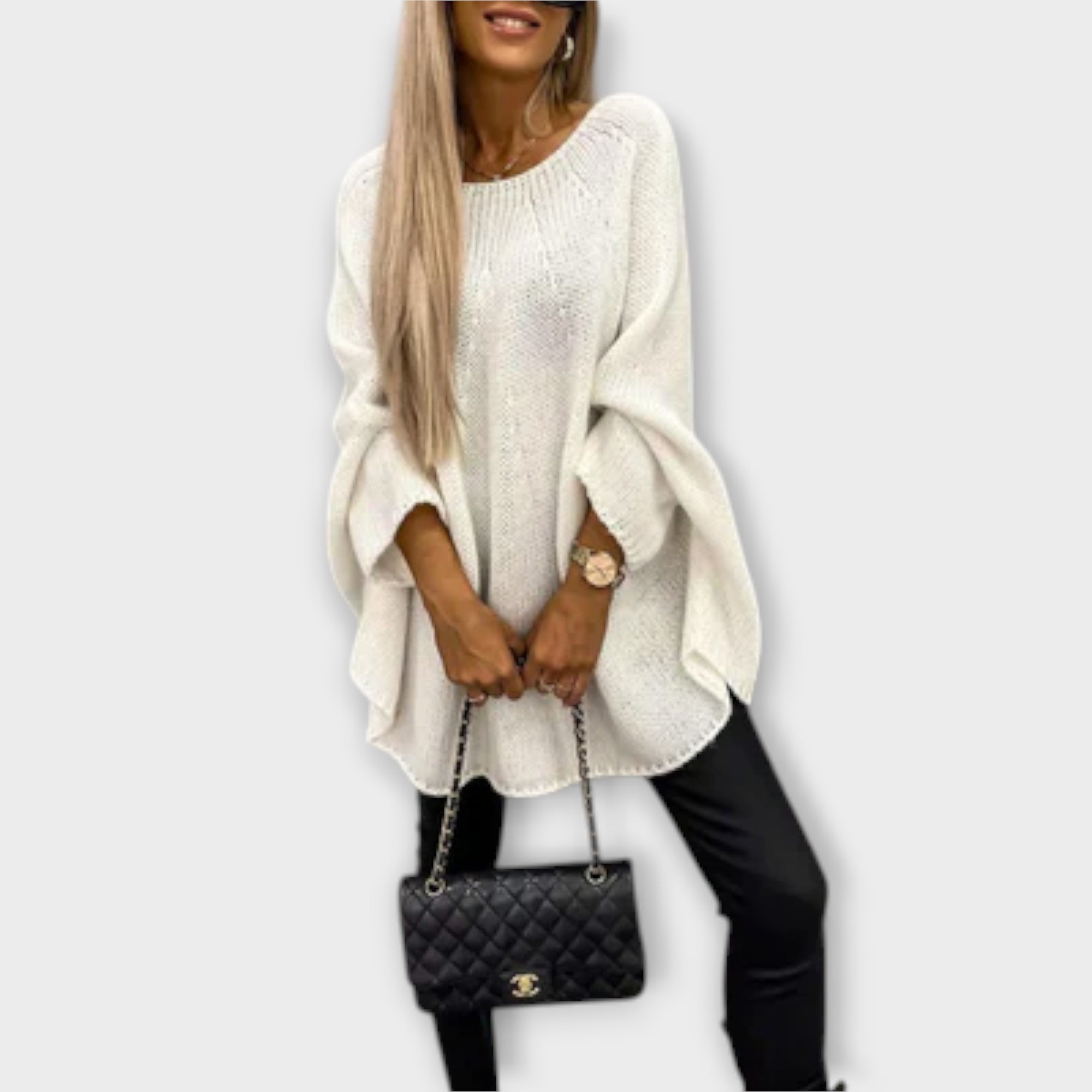 Izabelė - Elegantne naiste kudum ümmarguse kaelusega