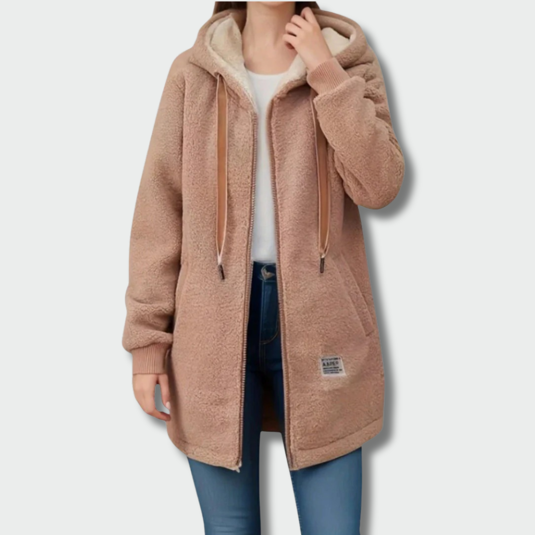 Austėja™ – pehme flanellist jakk (sügiseks)