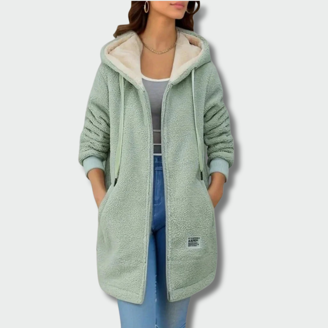 Austėja™ – pehme flanellist jakk (sügiseks)