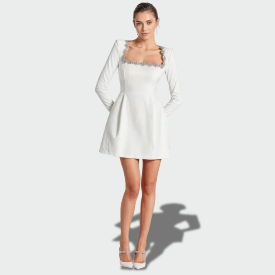 Päike™ – Sametine Mini Kleit Sügisele