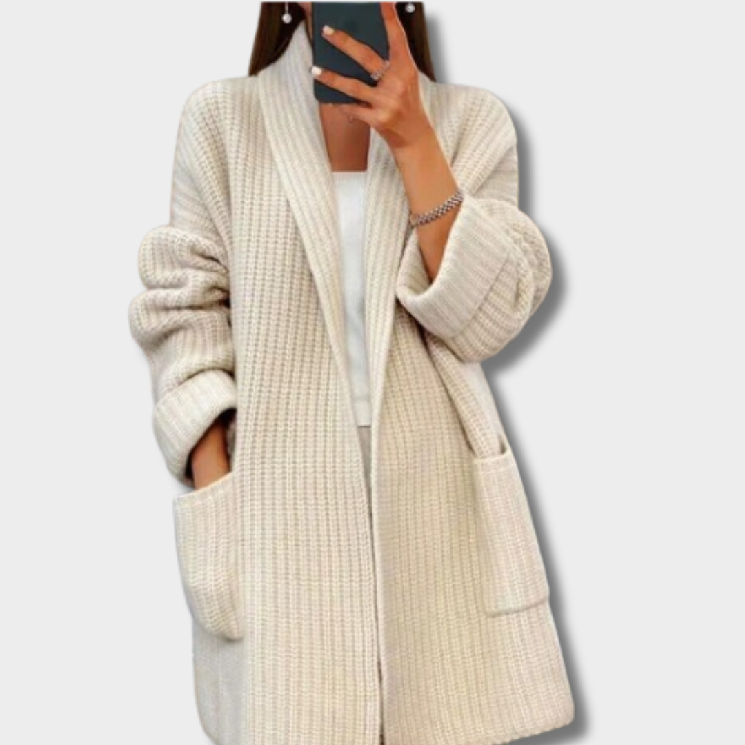 Aistė™ – Elegantselt Pehme Kardigan