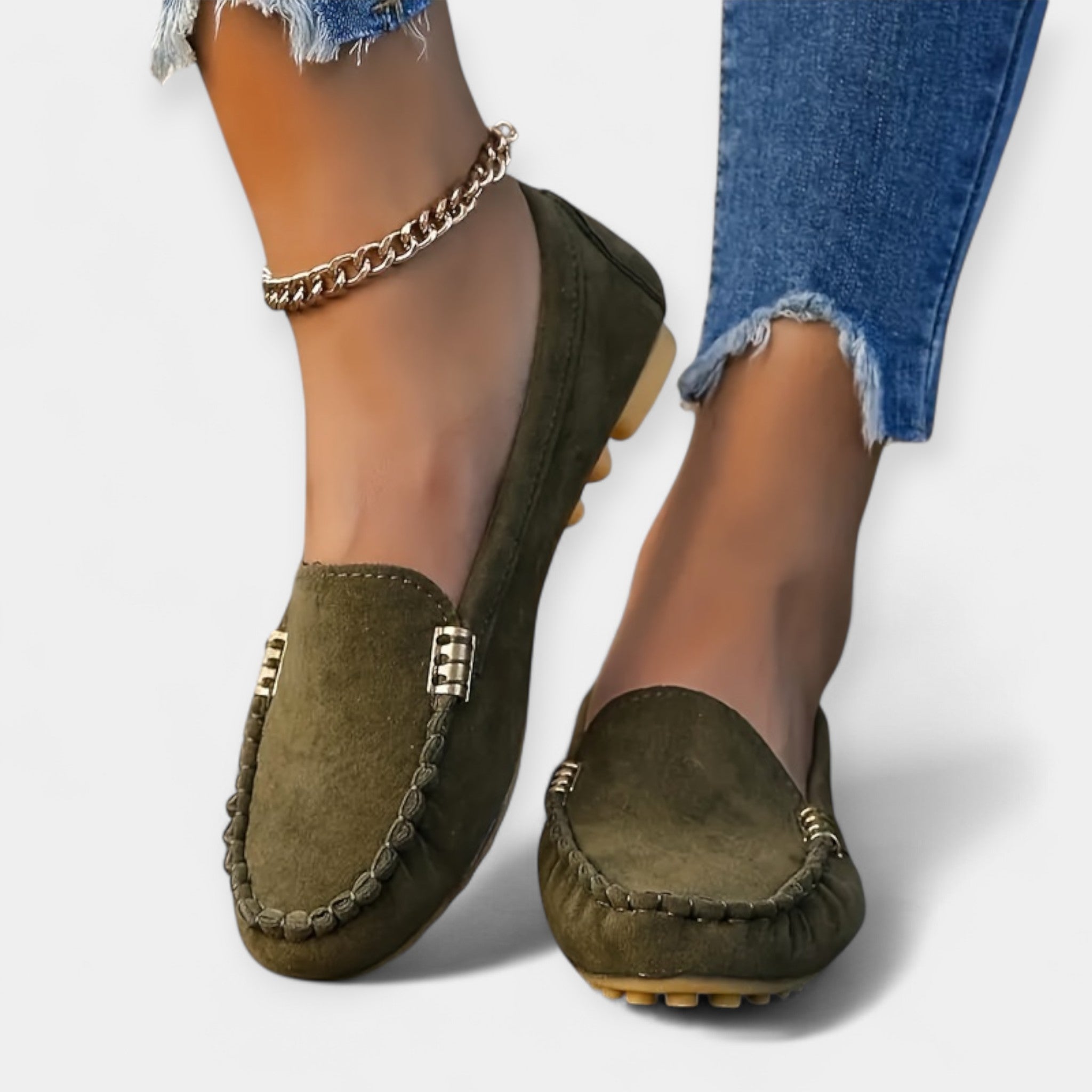 Loaferid Metalliliste Aktsentidega