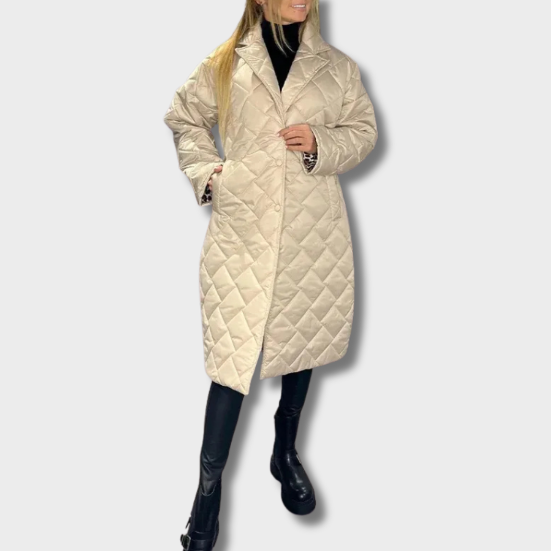 Greta™ – Luksuslik Kahepoolsed Sulgedega Jakk