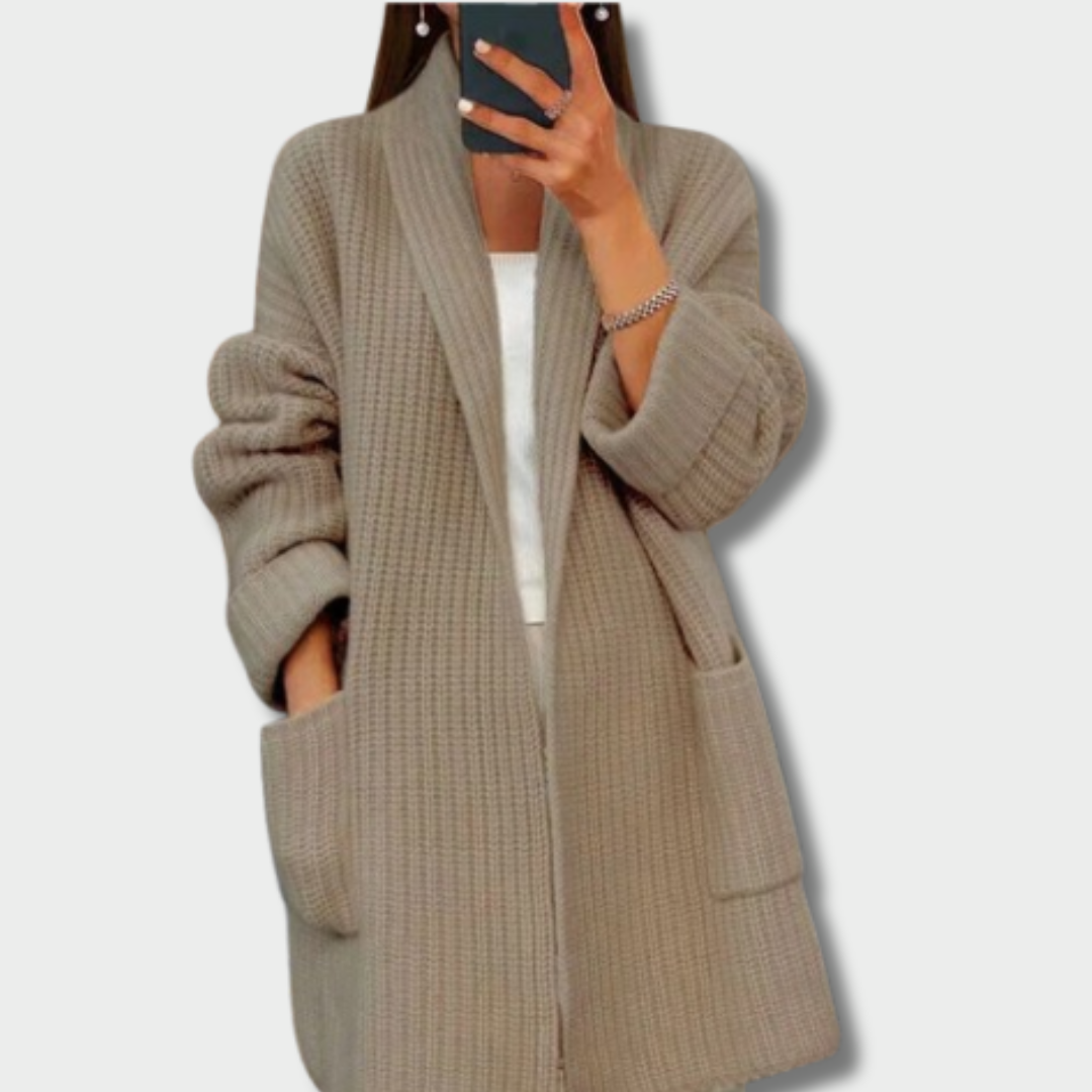 Aistė™ – Elegantselt Pehme Kardigan