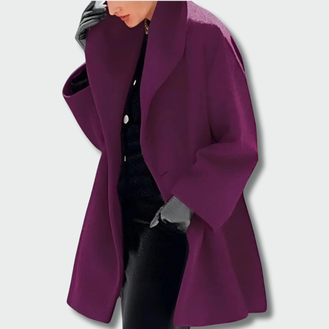 Justina™ – Pikk soe mantel (sügiseks-talveks)