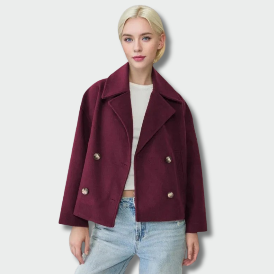 Lina™ – Lühike sügisene jakk elegantse stiili jaoks