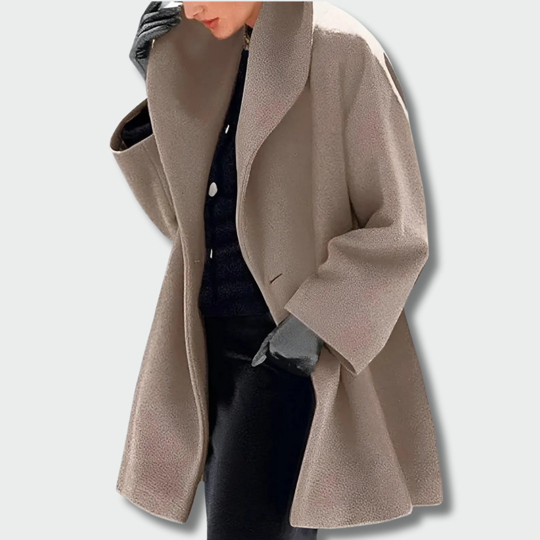 Justina™ – Pikk soe mantel (sügiseks-talveks)