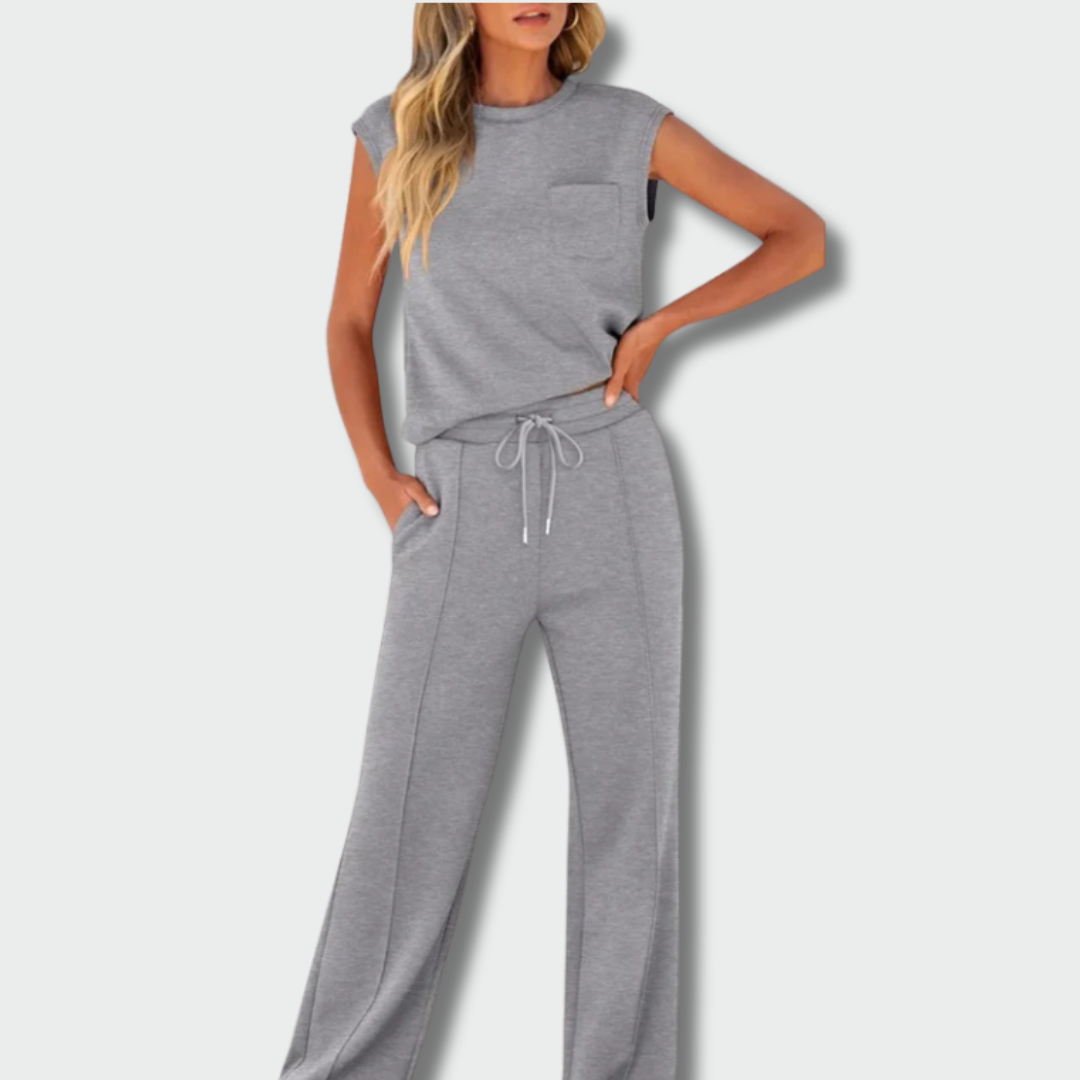 Sandra™ – Kaheosaline sügisene elegantne kostüüm