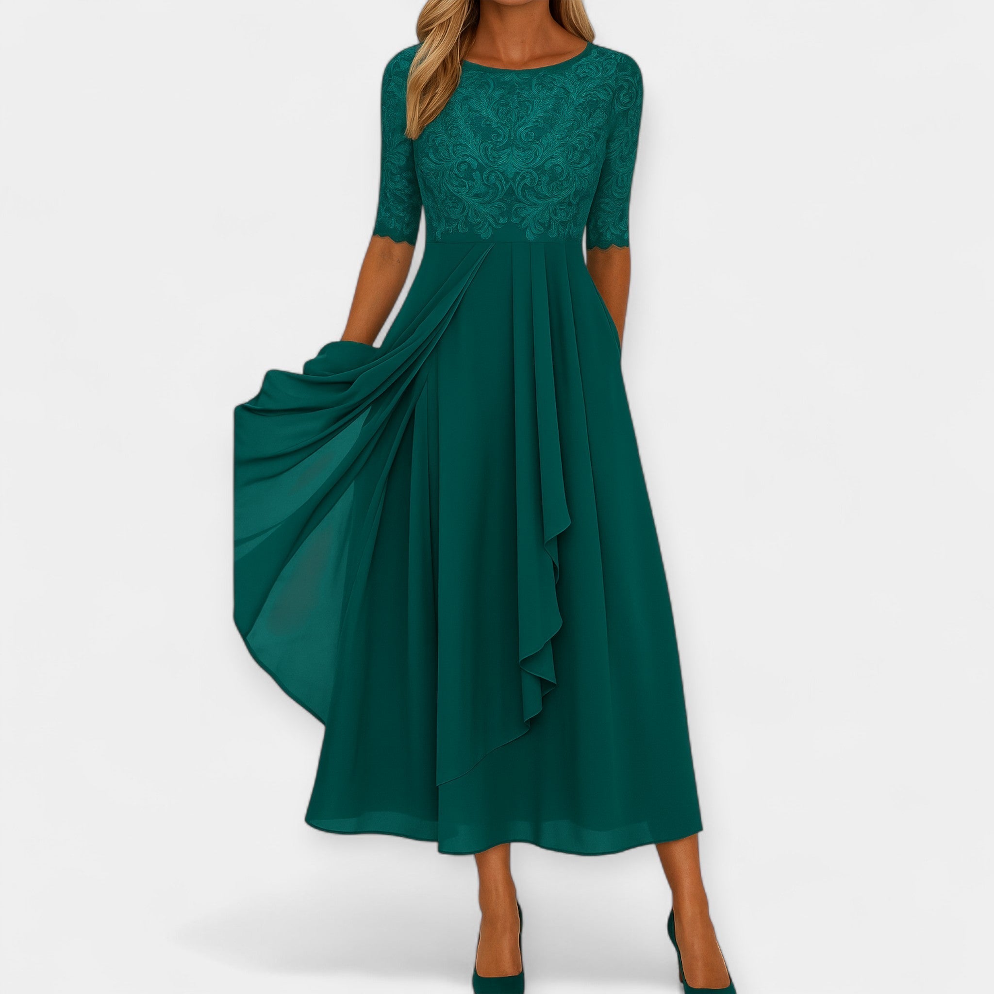 Stiilne Midi Kleid