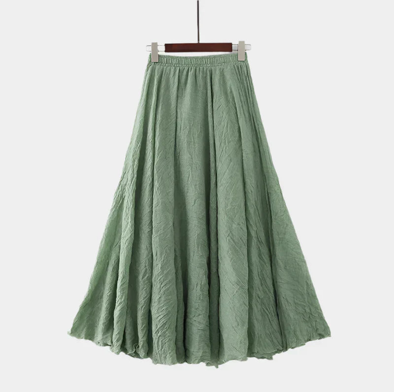 Elegantne Kõrge Vöökoht Seelik