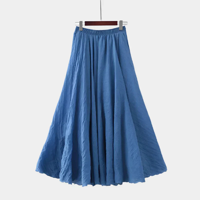 Elegantne Kõrge Vöökoht Seelik