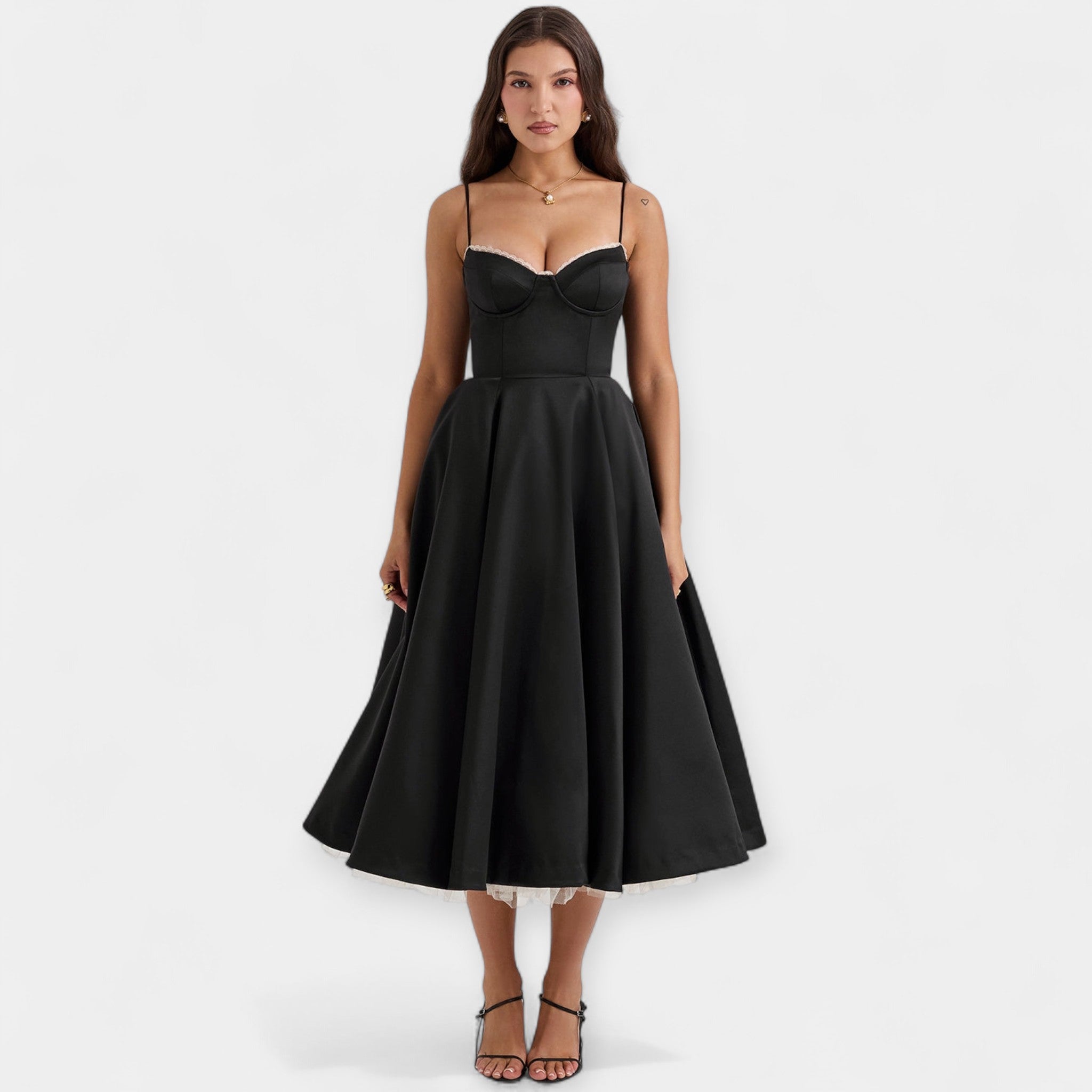 Midi Kleid Tiuliga ja Stiiliga