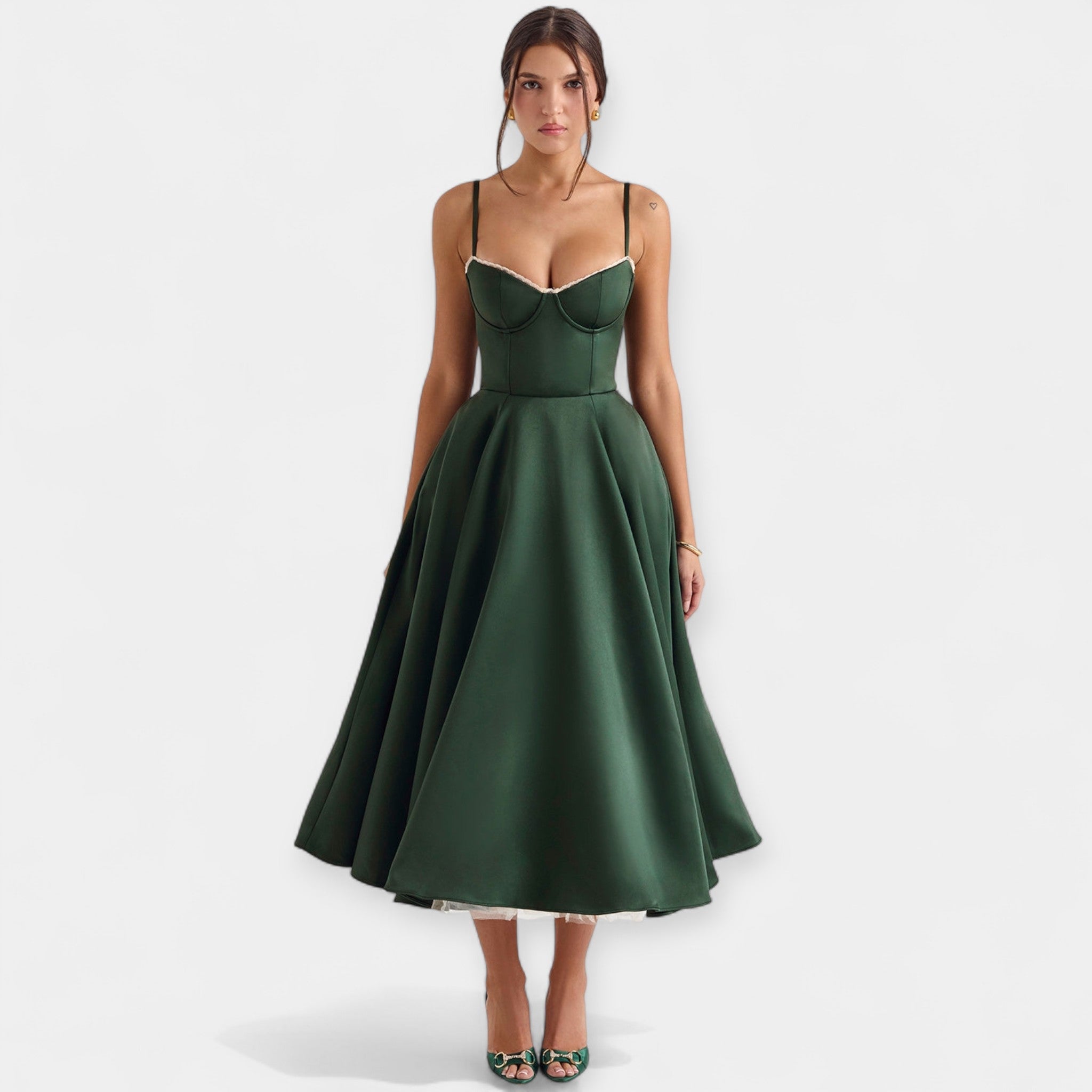 Midi Kleid Tiuliga ja Stiiliga