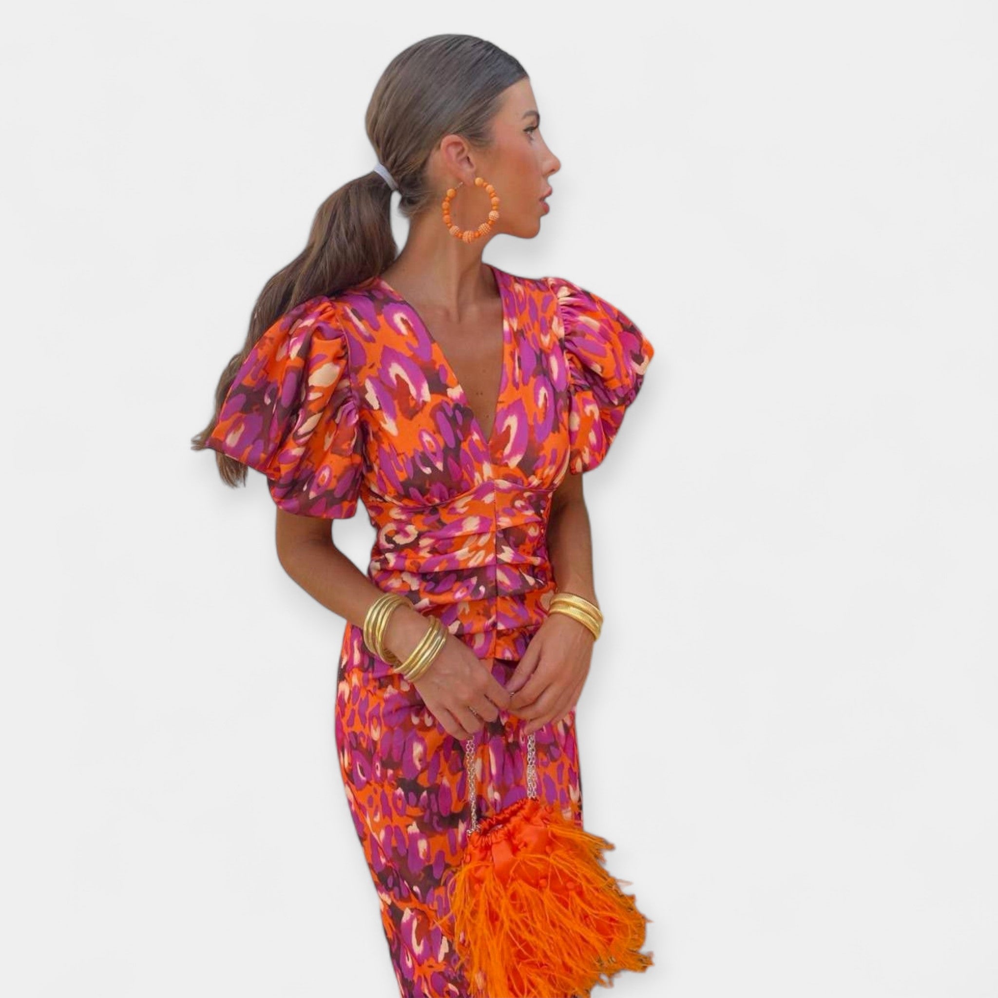 Käiste ja Volangidega Kleid