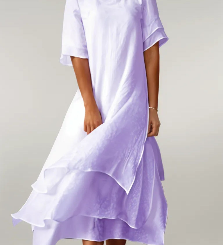 Maja Kleit Elegantsede Volangidega