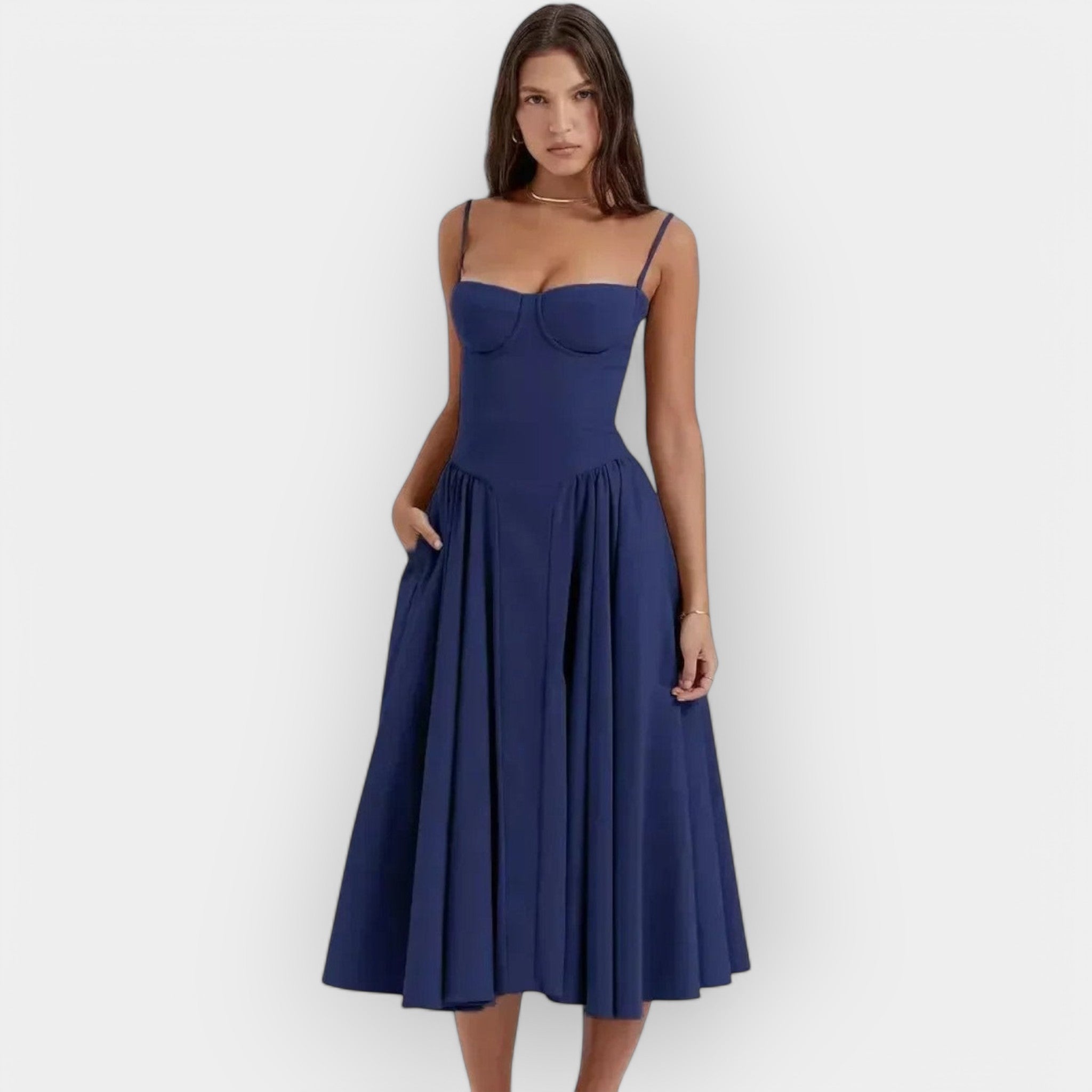 Erakordne Midi Kleid Vasaraks